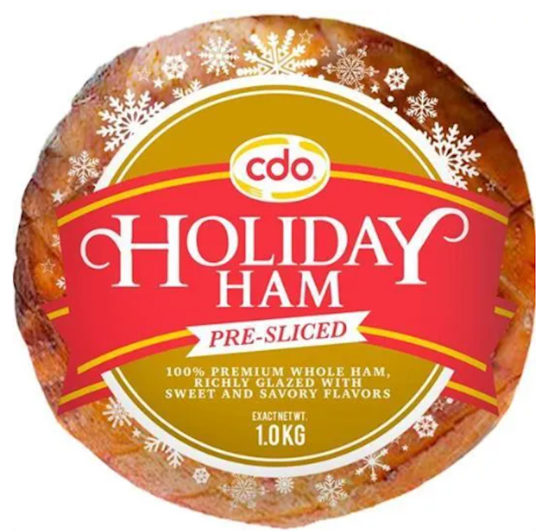 Holiday Ham Pre Sliced 1kg 1