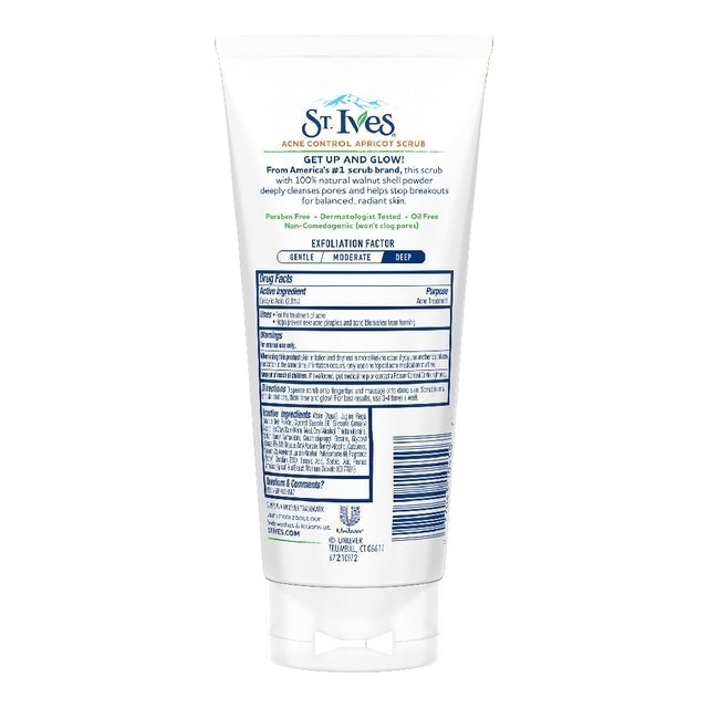 Apricot Blemish Control Face Scrub 2