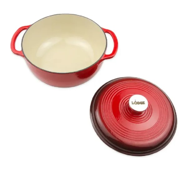 4.5 Quart Enameled Cast Iron Dutch Oven	  2