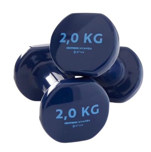 Nyamba Pilates Toning Dumbbells Twin-Pack 2kg	  2