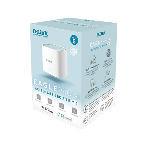 M15 Eagle Pro AI Mesh Router | 2-Pack 3