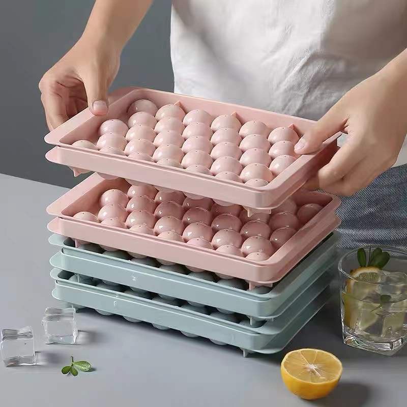 33 Holes Round Balls Ice Mold 3