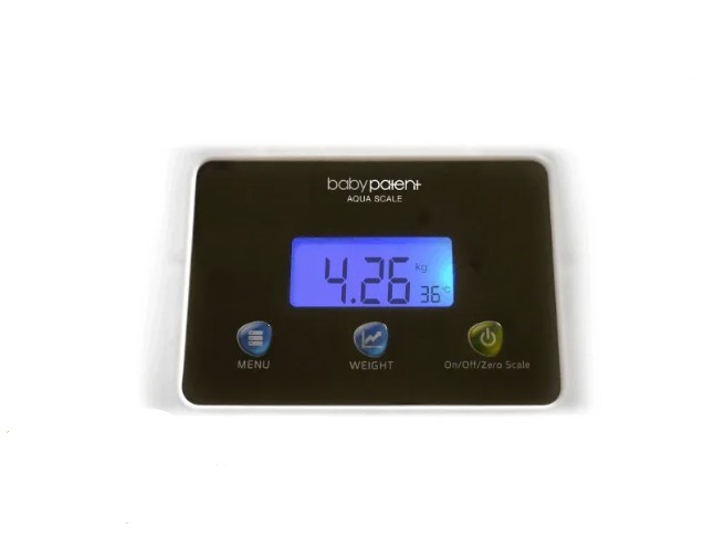 AquaScale 3-in-1 Digital Scale, Water Thermometer, & Tub 2
