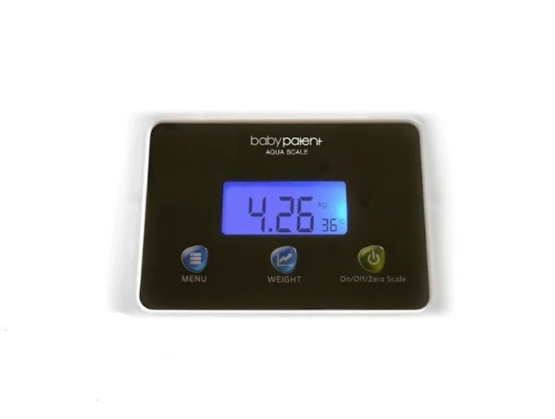 AquaScale 3-in-1 Digital Scale, Water Thermometer, & Tub 2