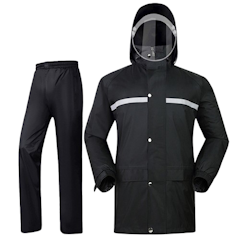 Men Raincoat Pants Suit