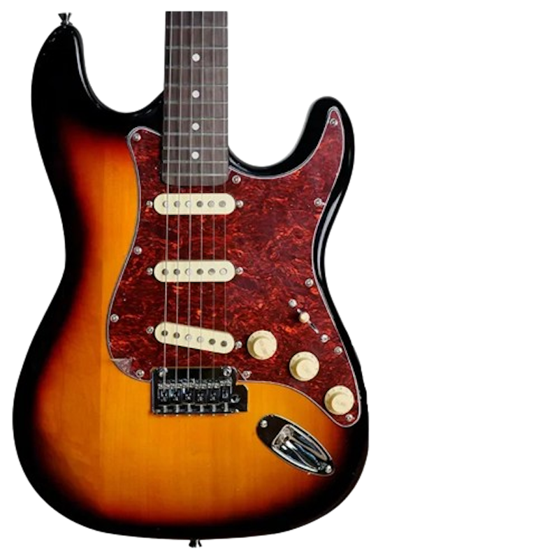 Pioneer Stratocaster Electric Guitar 2