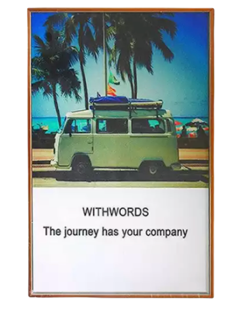 Journey Wooden Wall Decor  1