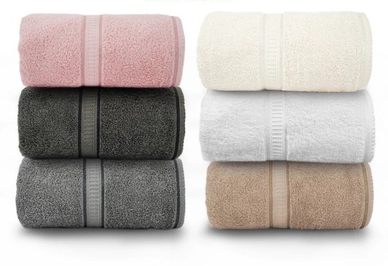 Turkish Border Bath Towel	  2