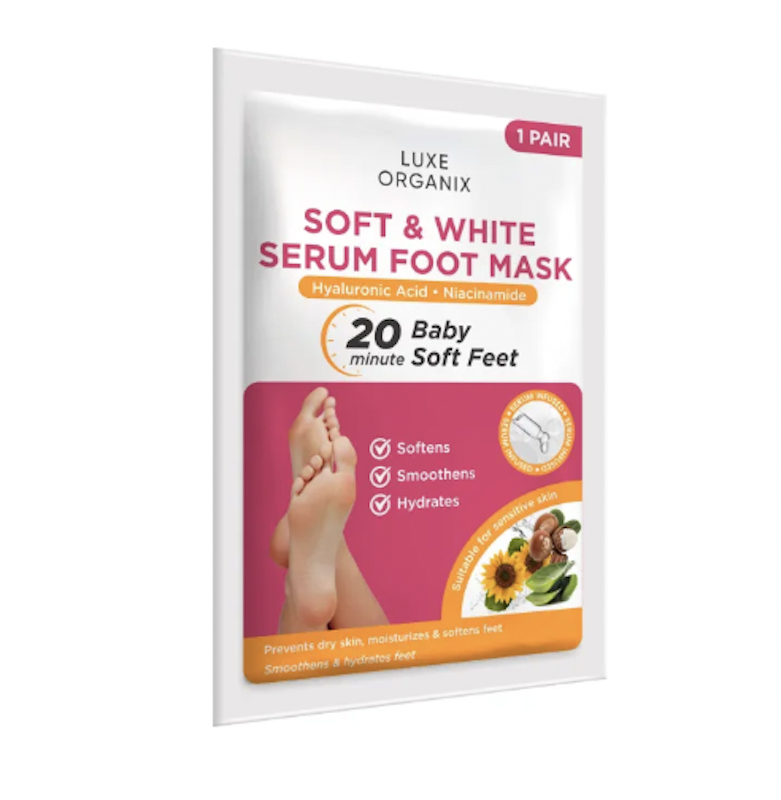 Soft & White Serum Foot Mask 1