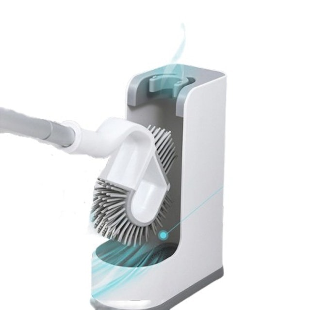 Anti-Bacterial Toilet Brush and Holder 2