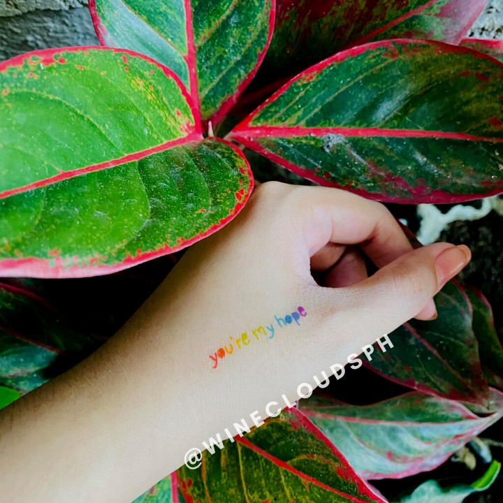 BTS Waterproof Temporary Tattoos 4