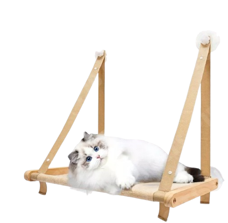 Foldable Window Mount Cat Hammock 1