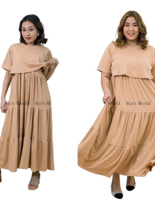 Girlee Maxi Maternity Dress 5
