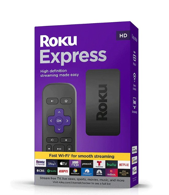 Express Streaming Media Player with Remote (no TV Control) Black	 	 2