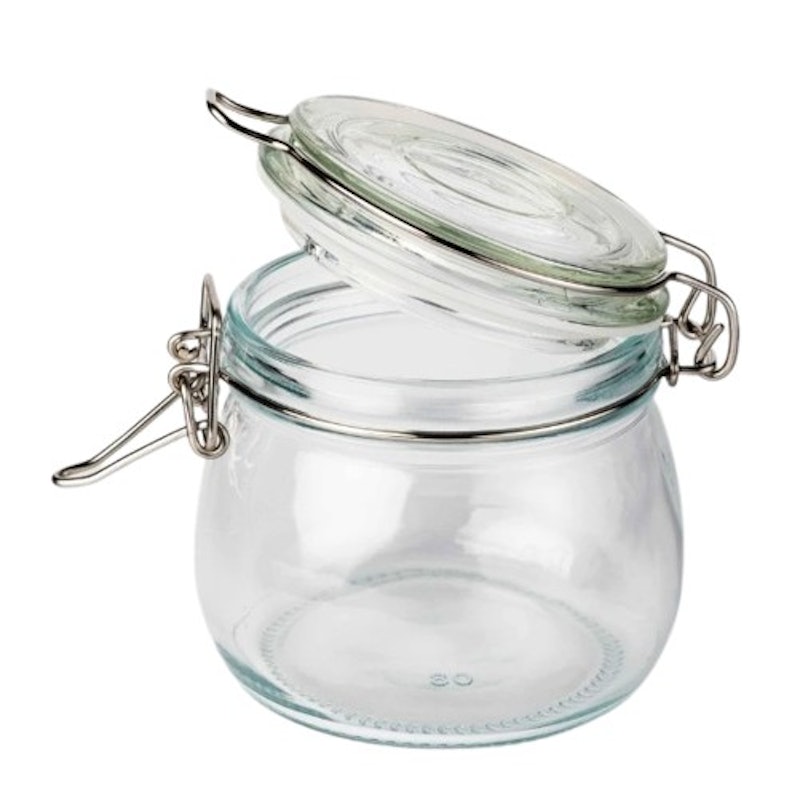Glass Jar with Airtight Lid 2