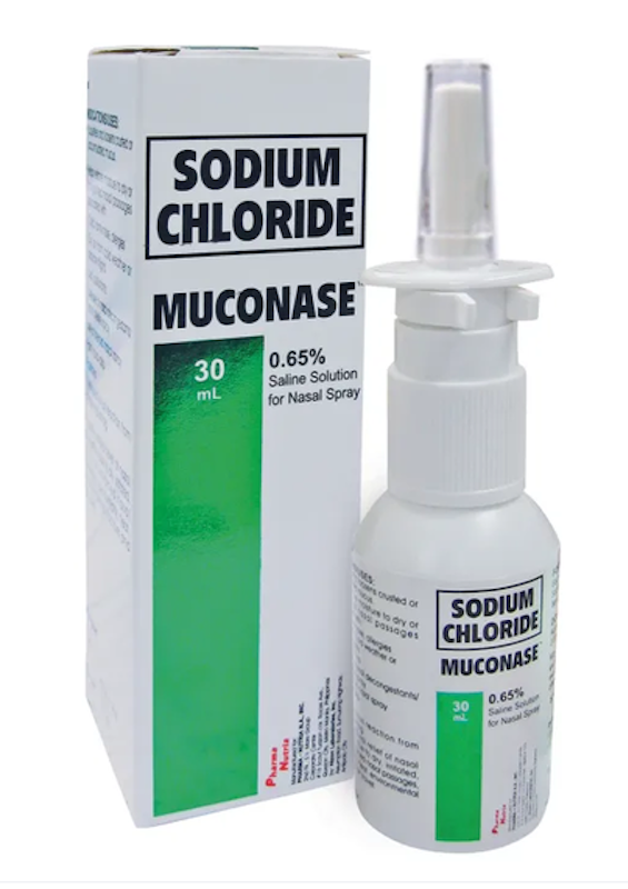 Saline Solution for Nasal Spray 30 mL 1