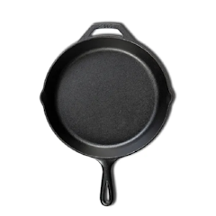 10.25 Inch Seasoned Cast Iron Skillet Pan