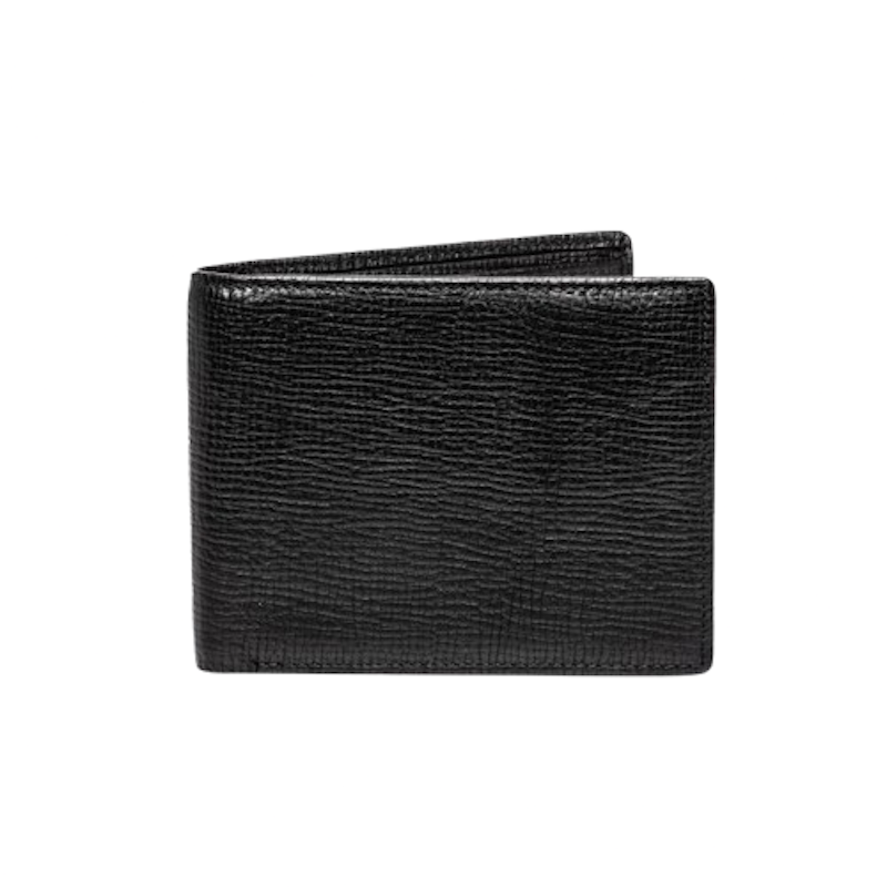Genuine Leather Billfold With Flap and RFID Blocker 1