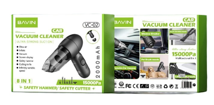 8 in 1 Cordless Mini Vacuum Cleaner	  5