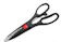 Metro Cookwares Kitchen Scissors Stainless Steel with Nylon Handle MKK 509 1