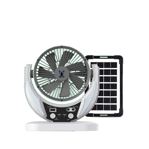 Solar Fan With Light 1