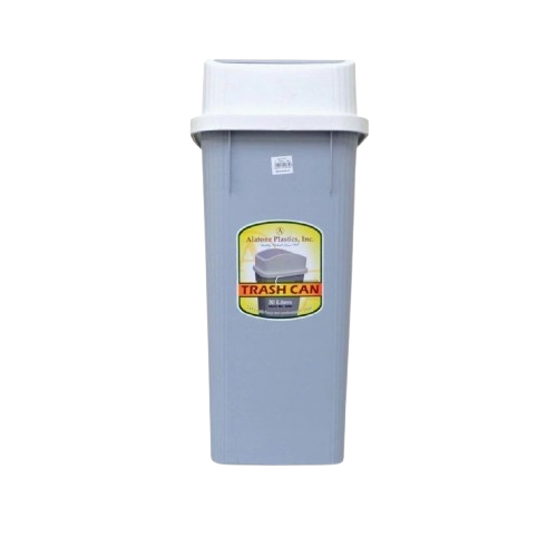 Trash Can 30 L With Swing Cover 1