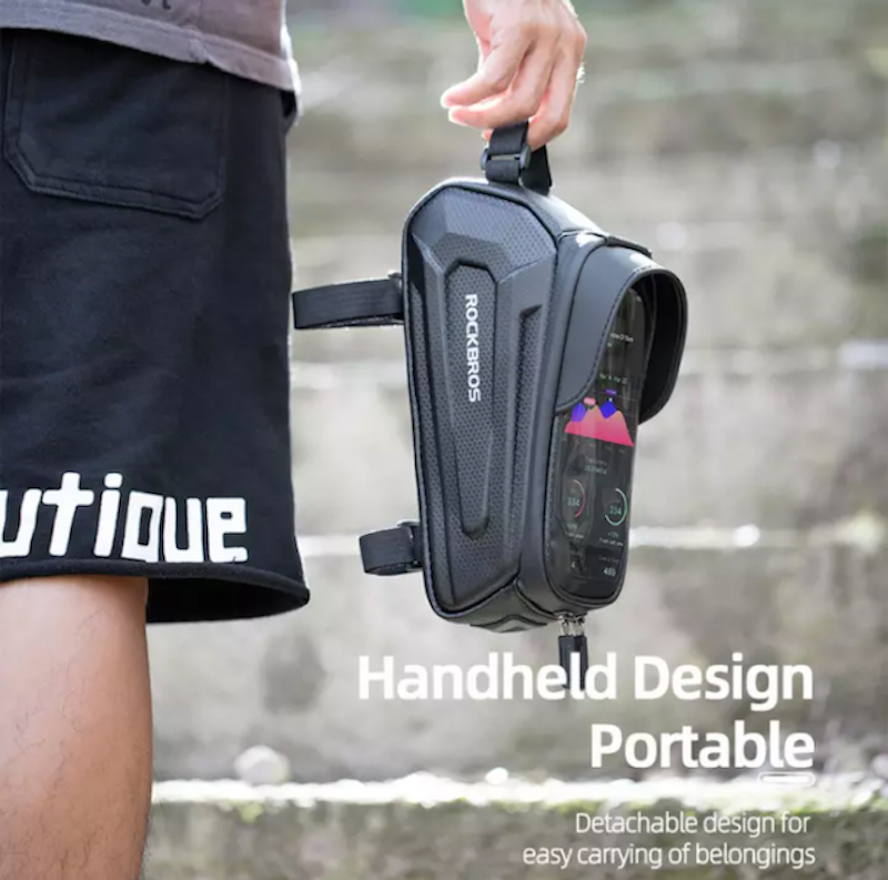 Front Top Tube Bag With Phone Touch Screen 6