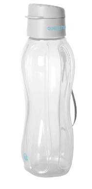 Flip Cap Plastic Water Bottle	 1