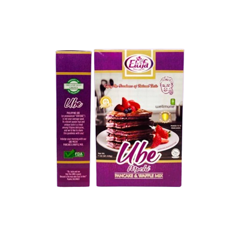 Ube Mochi Pancake Mix & Waffle Mix 1