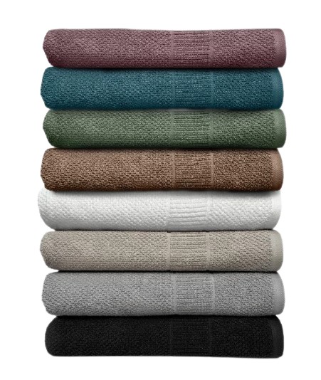100% Cotton Bath Towel Popcorn Collection	  2