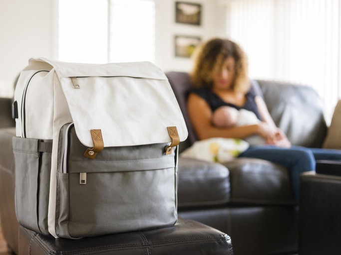 Make Sure the Diaper Bag’s Material Is Easy to Clean