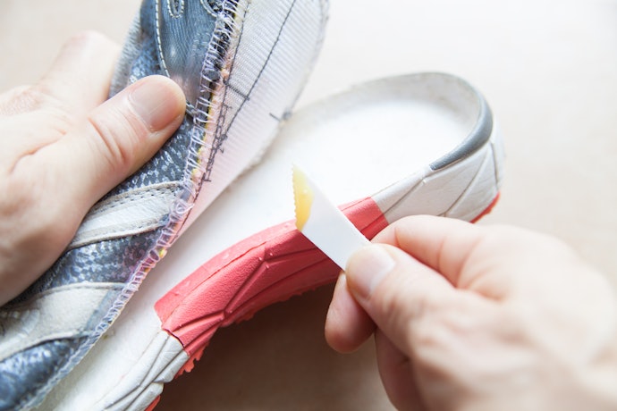 Choose an Adhesive Compatible With the Shoe Material