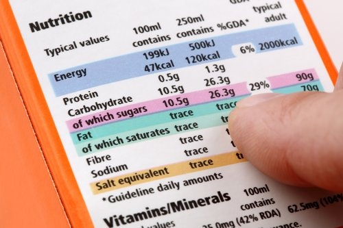 Read the Label to Know Its Nutritional Information