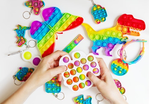 Go for Keychain or Clip-On Style Pop-It Toys for Easy, On-the-Go Use