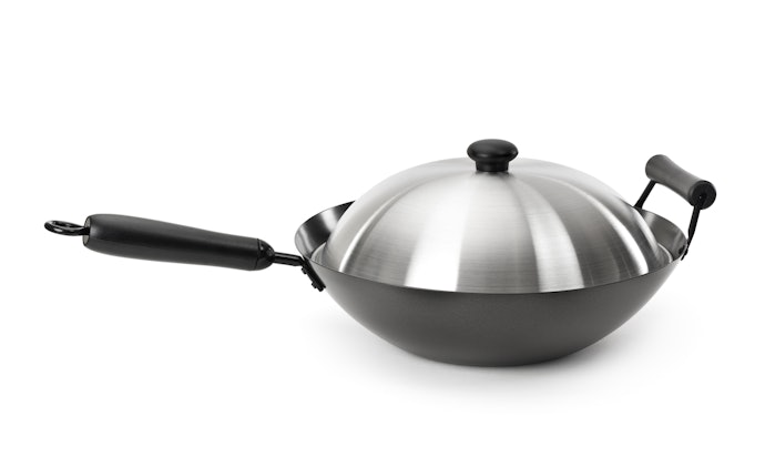 Get a Wok With a Lid for Added Versatility