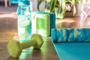 Opt for an Easy-to-Clean Yoga Mat