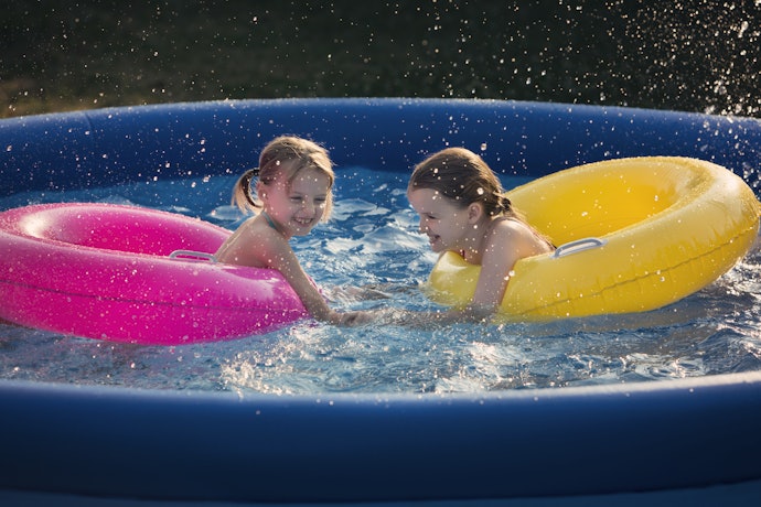 Make Sure There's a Drain Valve, Especially for Large Inflatable Pools