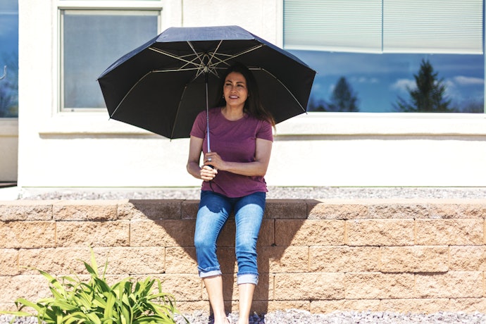 Prioritize Darker-Colored Umbrellas for Added UV Protection