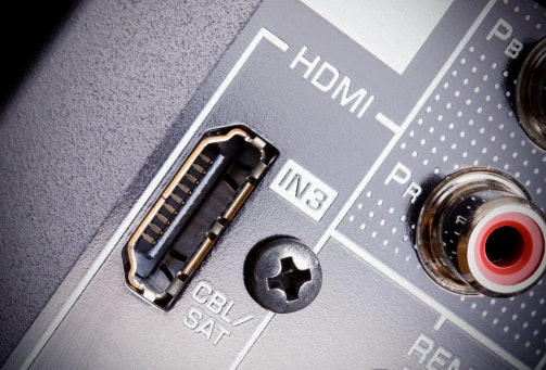 Inspect the TV's Available Outputs Like HDMI, VGA, or Even LAN Slots