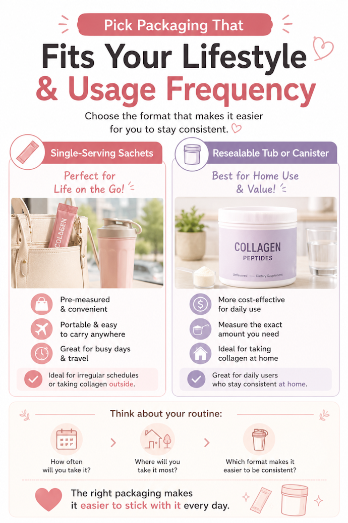 Pick Packaging That Fits Your Lifestyle and Usage Frequency
