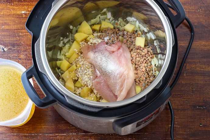 Opt for an Inner Pot Made from Stainless Steel or One With a Nonstick Coating