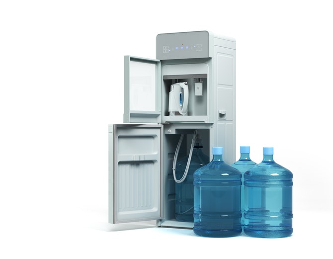 Choose a Bottom Load Water Dispenser With a Slide-In Mechanism