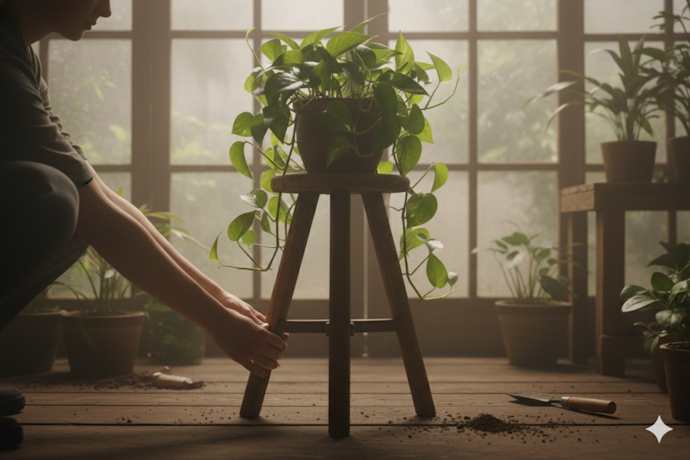 Check Stability Features Based on Your Flooring and Plant Weight