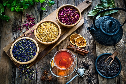 Choose From Plain Green Tea or One With Additional Flavors or Infusions