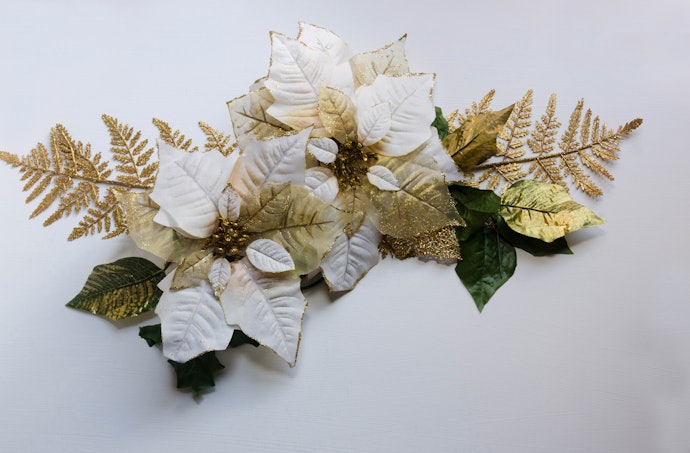 Look for Florals, Tree Picks, and Ribbons to Fill-in Blank Spots