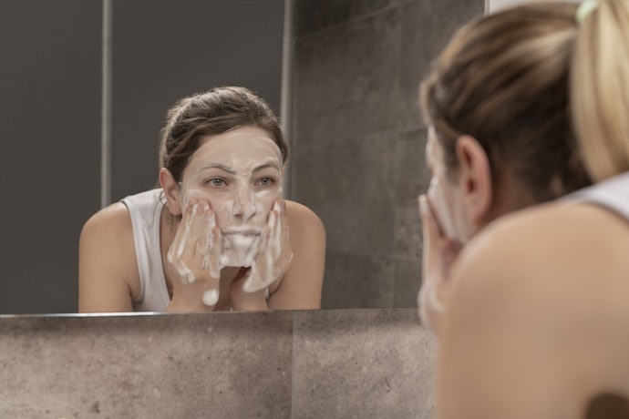 Opt for Gentle and pH-Appropriate Foaming Cleansers