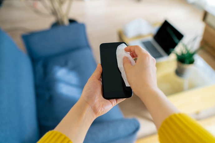 Check if the Cleaner Is Safe for Screens First