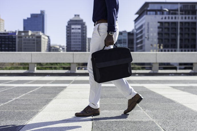 A Handle Lets You Carry the Laptop Sleeve by Itself