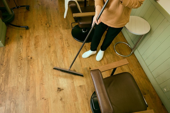 Hair, Fur, and Lint Are No Match Against Rubber Brooms