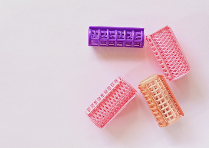 Washable Plastic Type Hair Rollers Are Easy to Clean